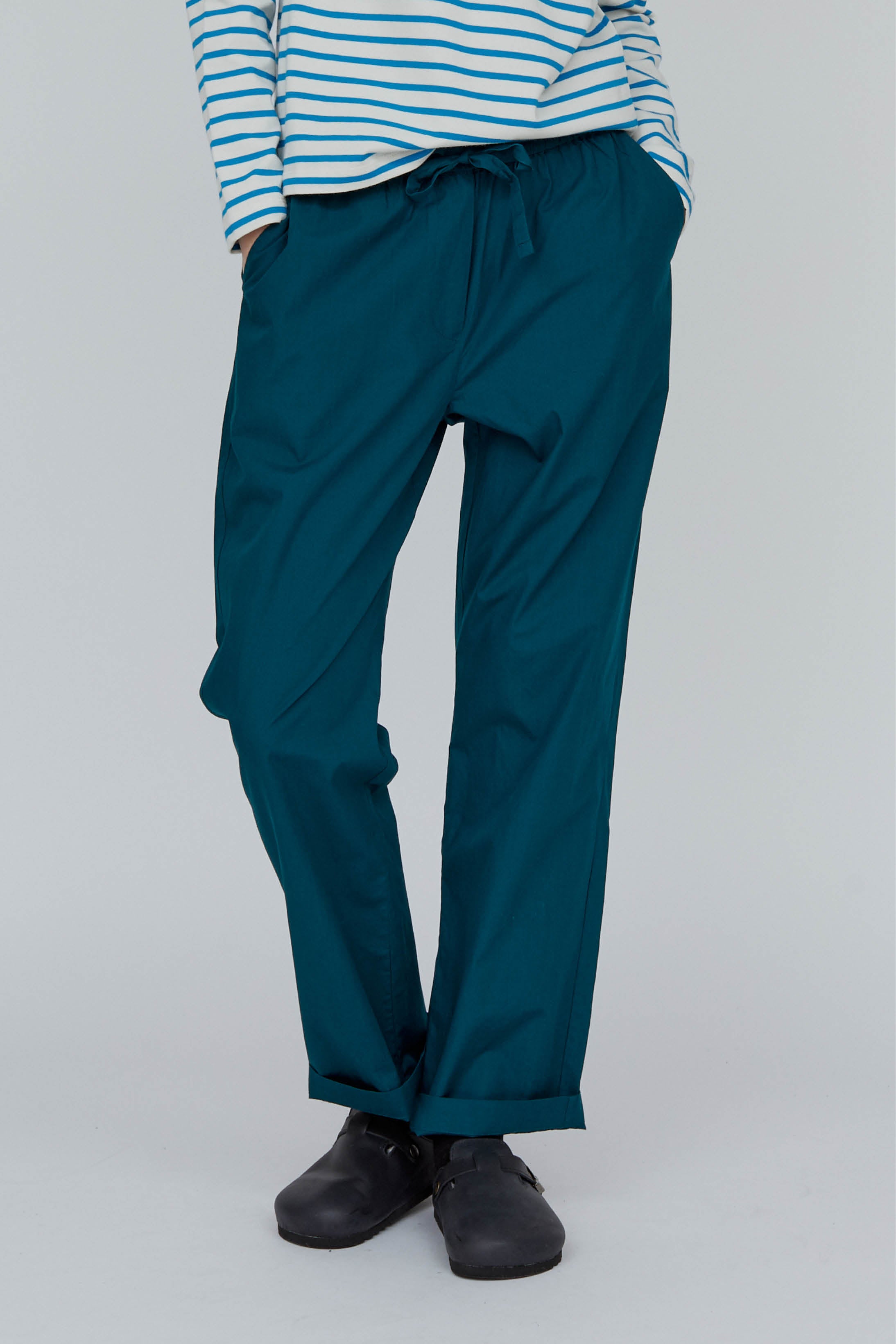 Basic Apparel Vilde Pants Pants 609 Deep Teal
